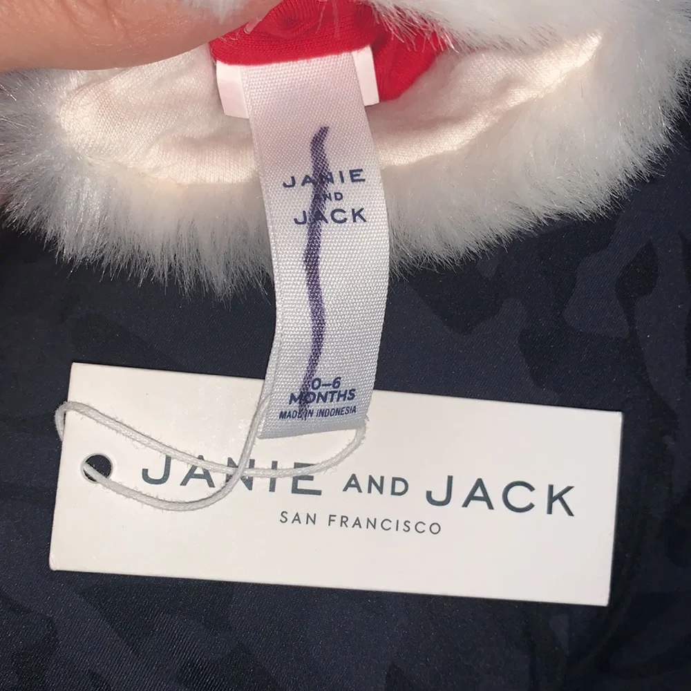 Janie and Jack Faux Fur Sweater Mittens - NWT